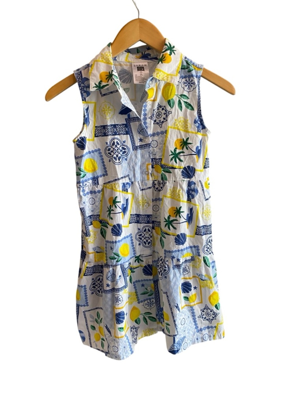 ALEX’S LEMONADE STAND Aldi Viral Button Down Dress